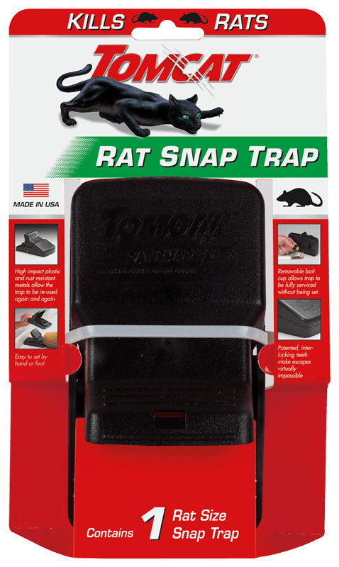 Tomcat Rat Snap Trap (1 Rat Size Snap Trap)