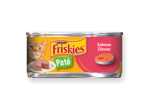 Friskies Pate Salmon Dinner Canned Cat Food