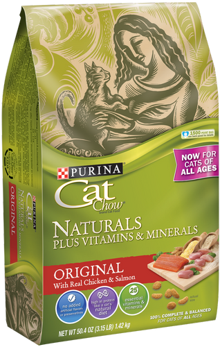 Purina Cat Chow Naturals Original Dry Cat Food