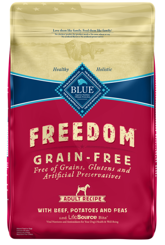 Blue Buffalo Freedom Grain-Free Adult Beef Recipe Dry Dog Food