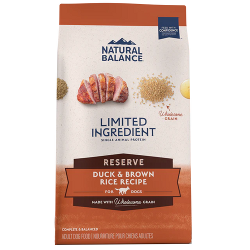 Natural Balance Limited Ingredient Reserve Duck & Brown Rice Recipe Dry Dog Food