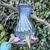 Nature's Way Bird Products Perfect Pitcher Antique Glass Gravity Hummingbird Feeder