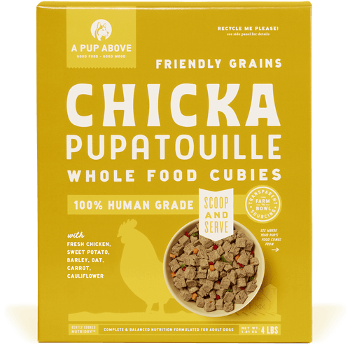 A Pup Above Chicka Pupatouille Whole Food Cubies (2.5 Oz)