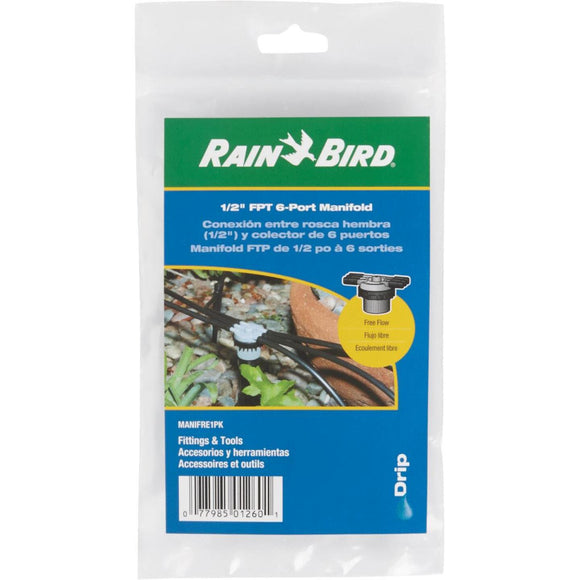 Rain Bird 6-Port Free Flow Manifold