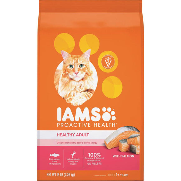 Iams Proactive Health 16 Lb. Salmon & Tuna Flavor Adult Cat Food