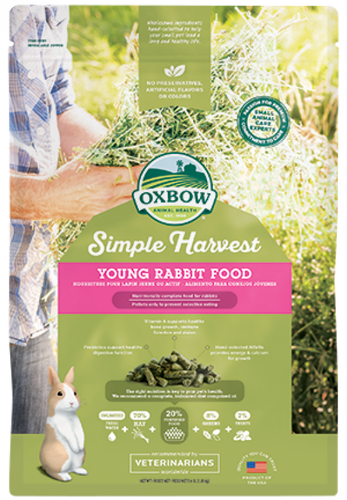 Oxbow Simple Harvest Young Rabbit Food (4 Lb.)