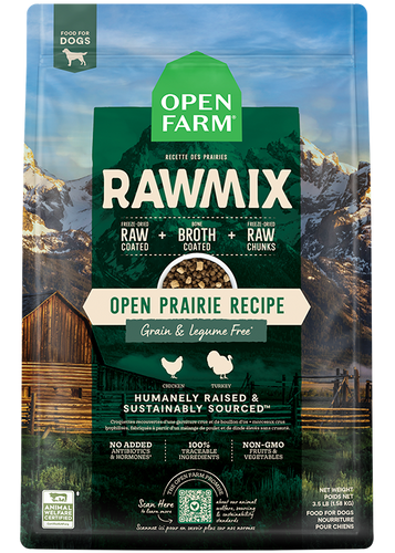 Open Farm Open Prairie Grain-Free RawMix for Dogs (20 LB)