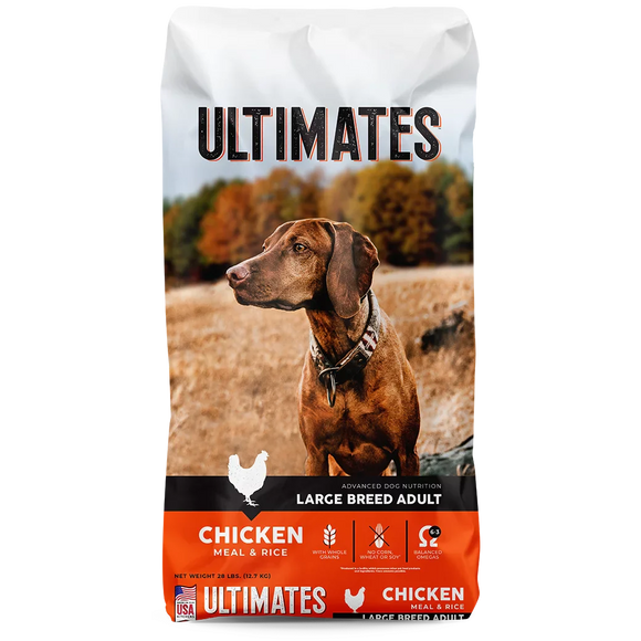 Ultimates Chicken Meal & Rice For Large Breed Adult Dogs