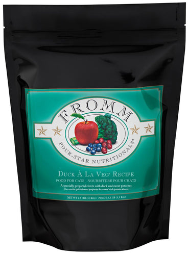 Fromm Four-Star Duck À La Veg® Recipe Cat Food (4 lbs)