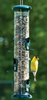 Audubon Green Plastic 6-PortSeed Tube Feeder (5.5”D X 5.5”W X 16”H)