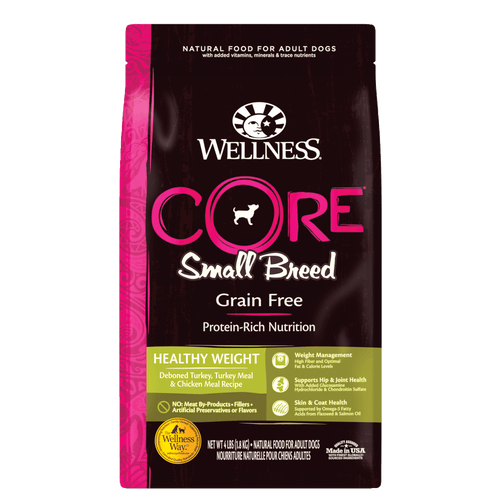 Wellness CORE Small Breed Healthy Weight Dog Food (4-lb)