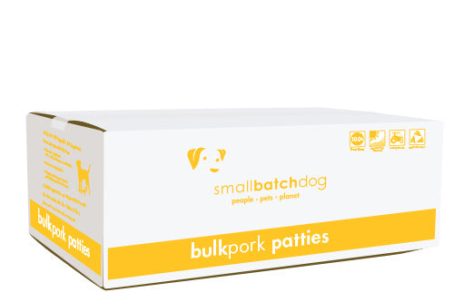 Smallbatch Porkbatch Frozen Dog Food (18 Lb Patties - Bulk Box)