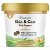 NaturVet Skin & Coat Plus Omegas Soft Chews for Cats