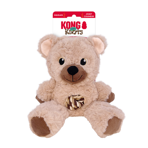 KONG Knots Teddy’s  Assorted Dog Toy