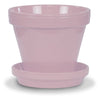 Ceramo Company Inc Saucer 6.5 - Dusty Rose - Case/5