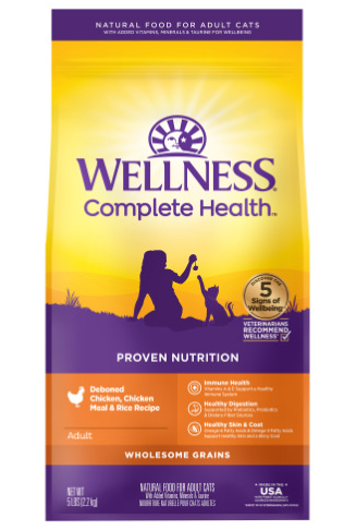 Wellness Complete Health Grained Deboned Chicken Recipe Dry Cat Food