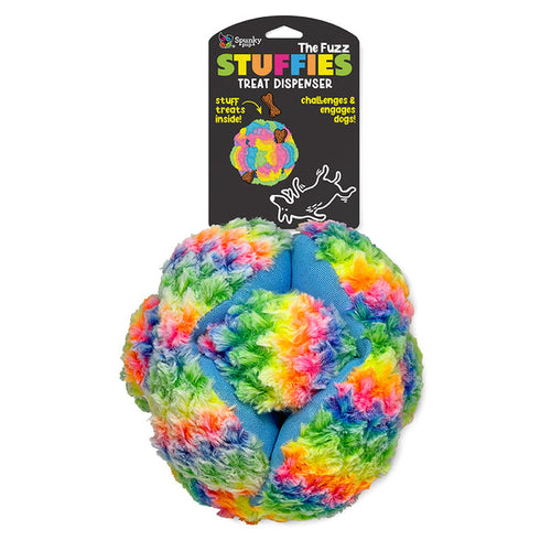 Spunky Pup Stuffies Treat Dispensing Plush Toys