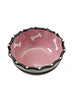 Ethical Products CONTEMPORARY RUFFLE DISH, 5″ DOG PINK
