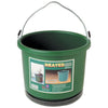 FARM INNOVATORS PLASTIC HEATED BUCKET (2 GALLON, GREEN)